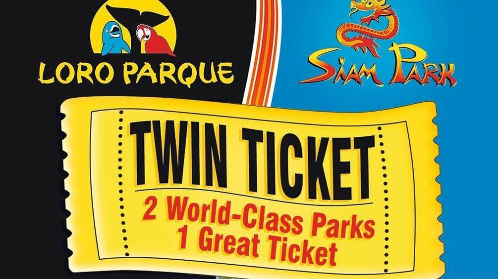 Loro Park és Siam Park Twin Ticket